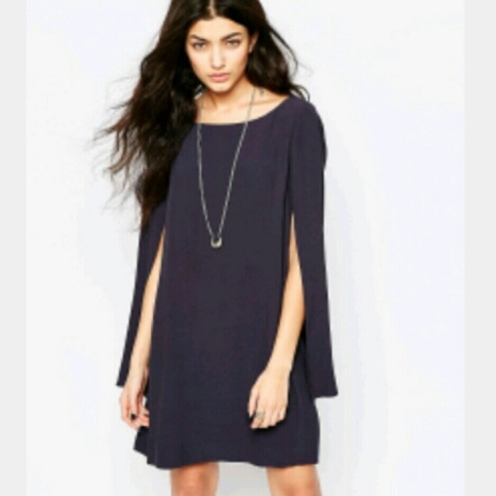 Free People Cape Dress
